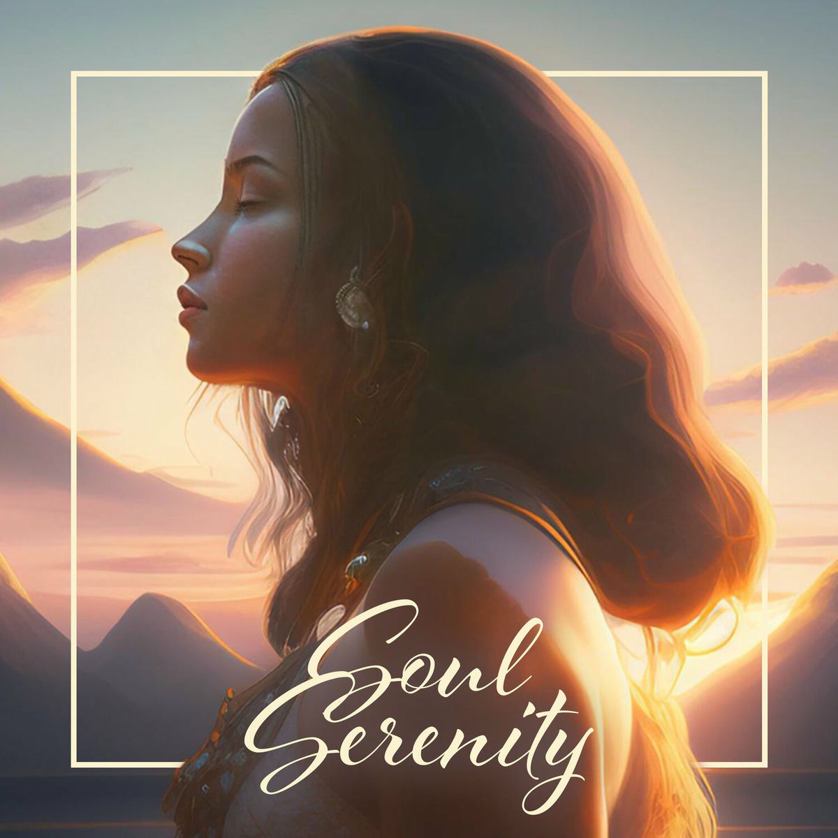 Album cover of Soul Serenity: Quiet Meditation for Self Hypnosis, Soothe Your Emotions, Relief Anxiety & Stress