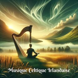 Cover of Musique celtique irlandaise: Harpe et méditation, Respirer profondément