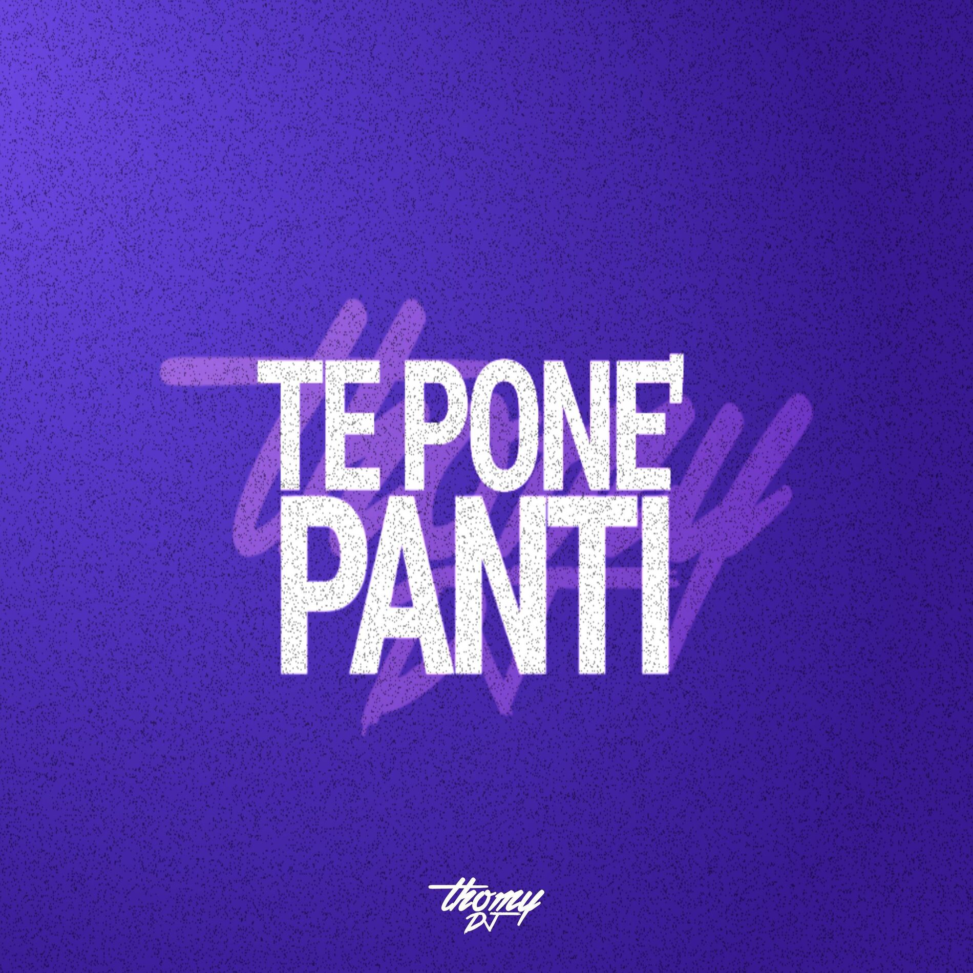 Album cover of Te pone' panti
