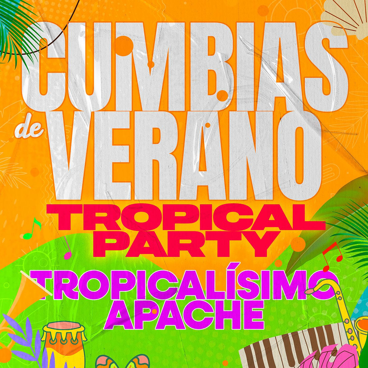 Album cover of Cumbias De Verano TROPICAL PARTY