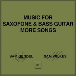 Cover of Music for Saxofone & Bass Guitar More Songs