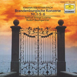 Cover of Bach, J.S.: Brandenburg Concerto No.1 BWV 1046; No.5 BWV 1050 & No.6 BWV 1051