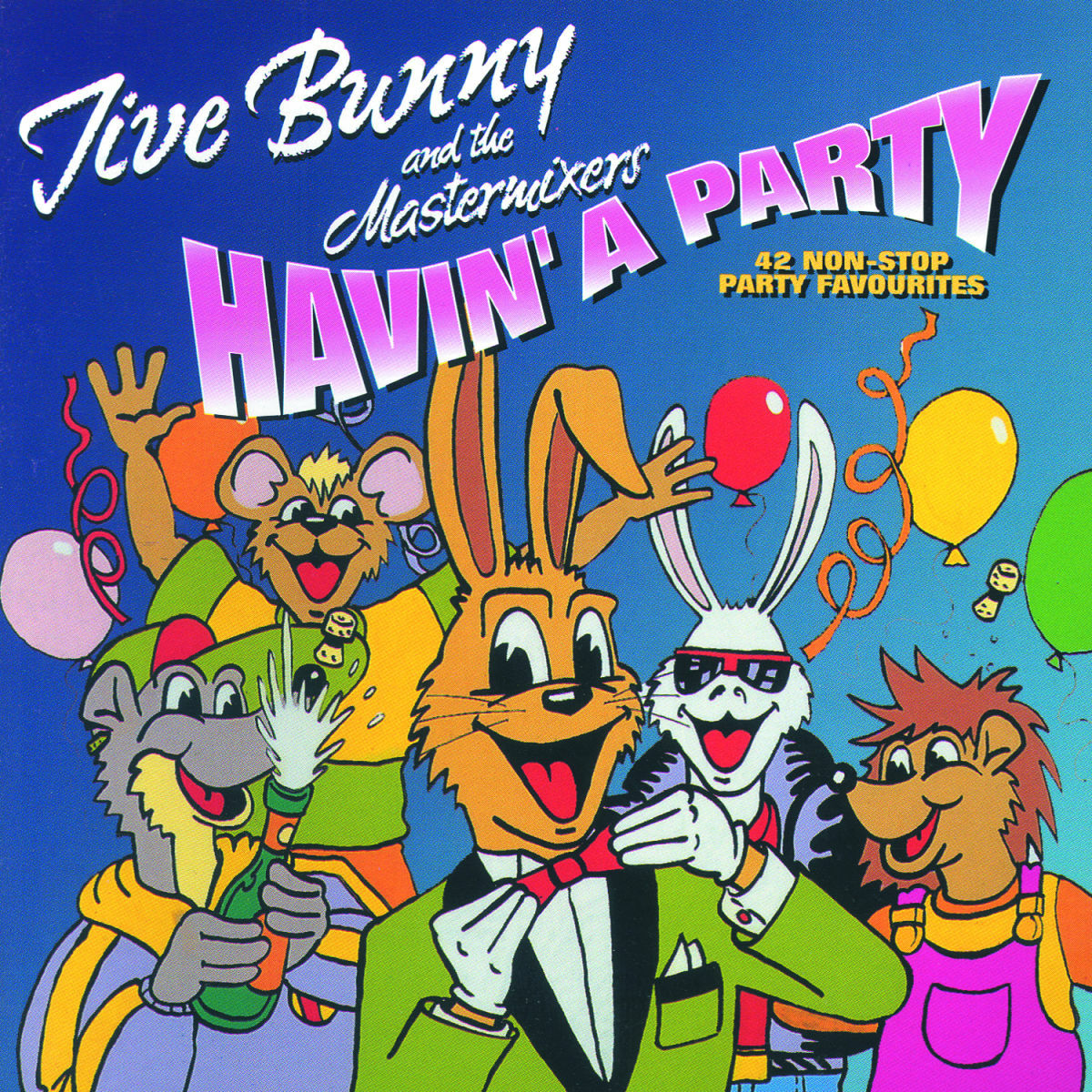 Album cover of Jive Bunny And The Mastermixers Havin' A Party