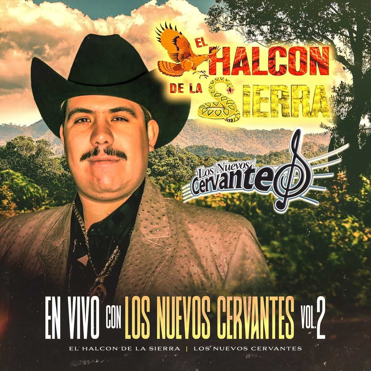 Album cover of En Vivo Con Los Nuevos Cervantes , Vol. 2