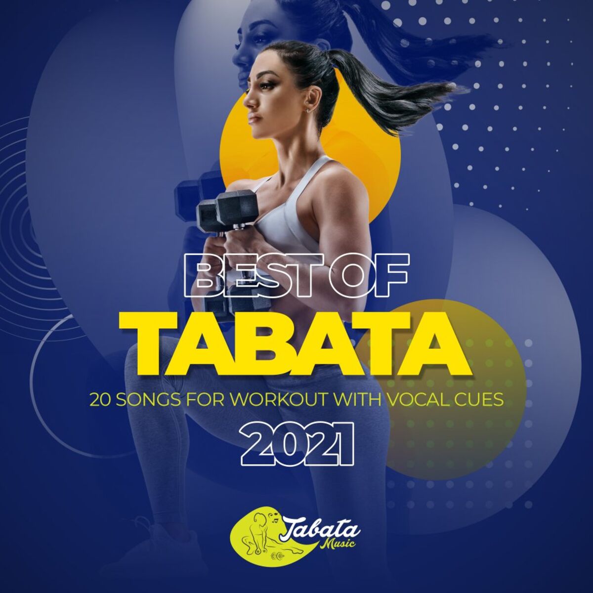 Album cover of Best of Tabata 2021: 20 Songs for Workout with Vocal Cues