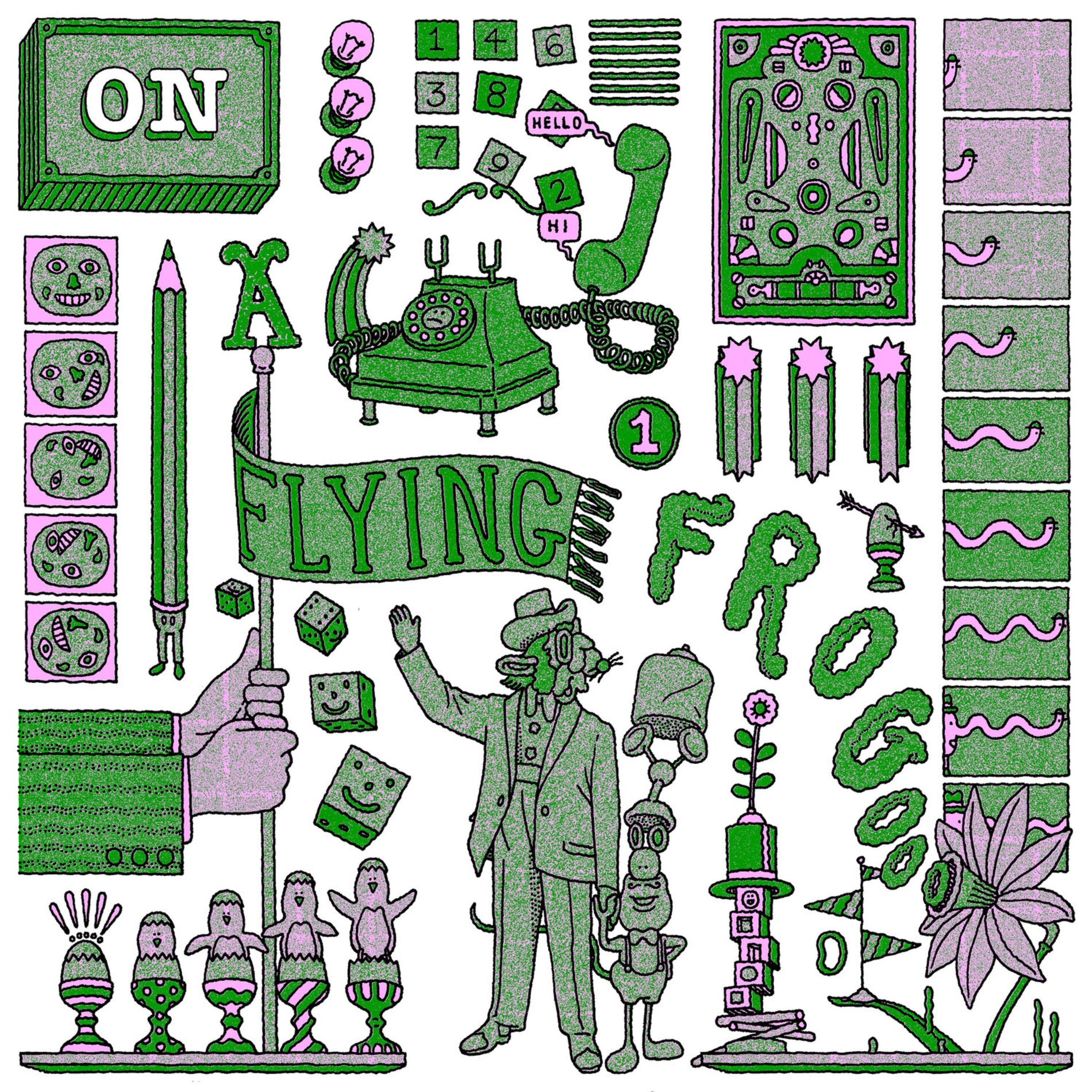 Album cover of On a Flying Frog