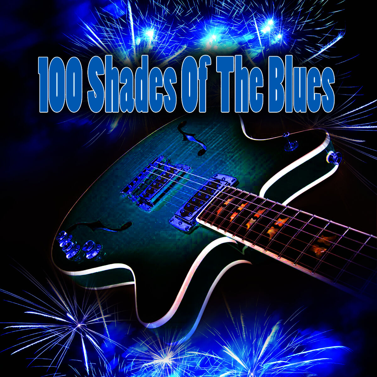 Album cover of 100 Shades Of The Blues