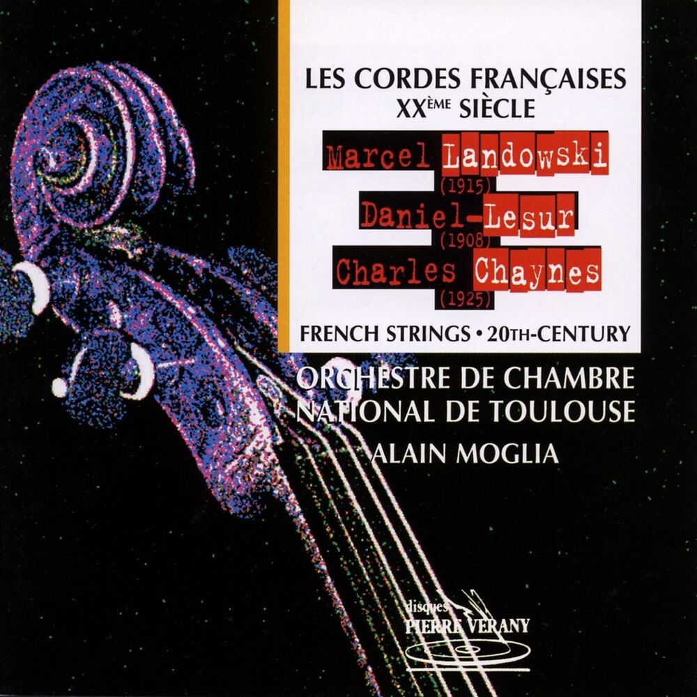 Picture of Landowski, Lesur, Chaynes : Les cordes françaises au 20ème siècle