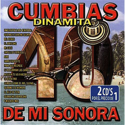 Cover of 40 Cumbias Dinamita de Mi Sonora