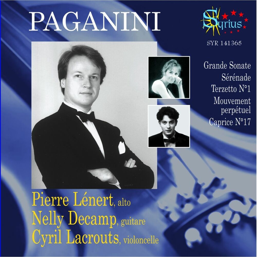 Picture of Nicolò Paganini: Pièces pour alto, guitare et violoncelle