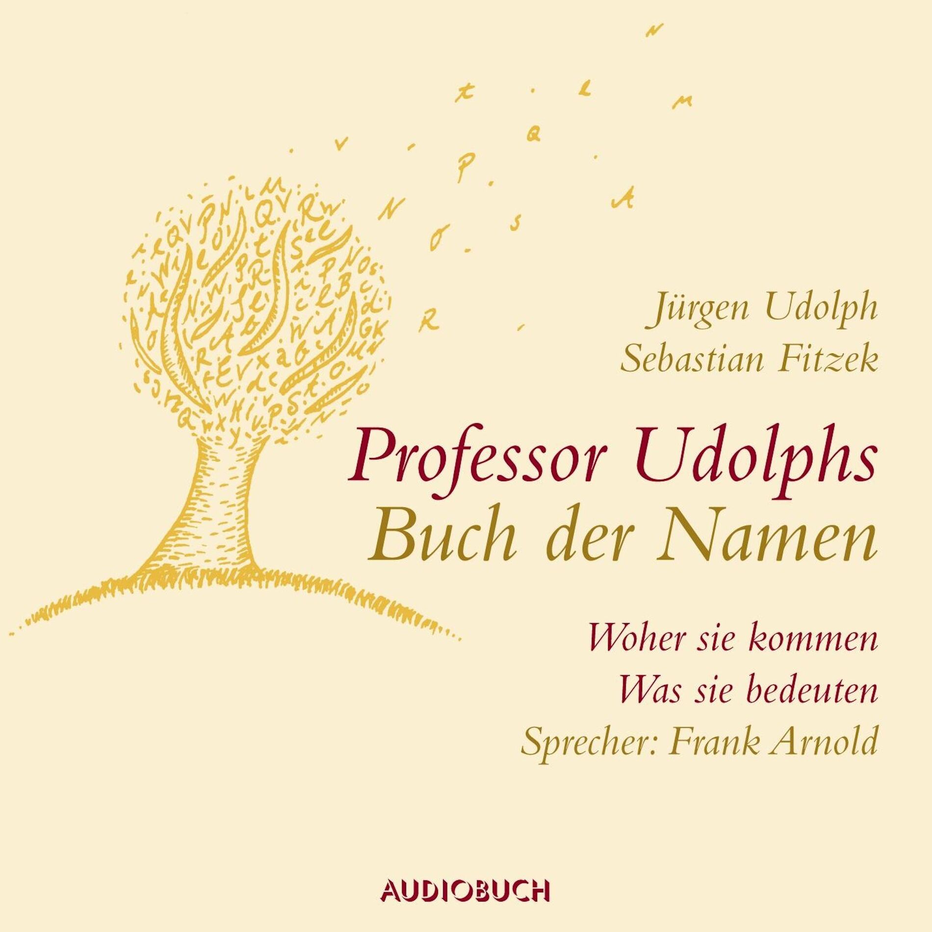 Album cover of Professor Udolphs Buch der Namen (Woher sie kommen, was sie bedeuten)