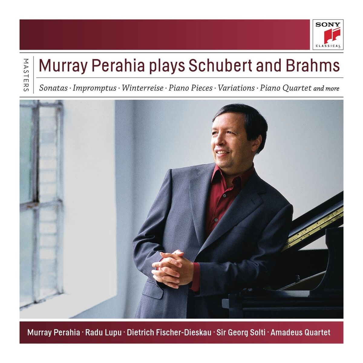 Album cover of Murray Perahia Plays Brahms and Schubert