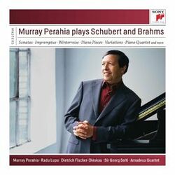 Cover of Murray Perahia Plays Brahms and Schubert
