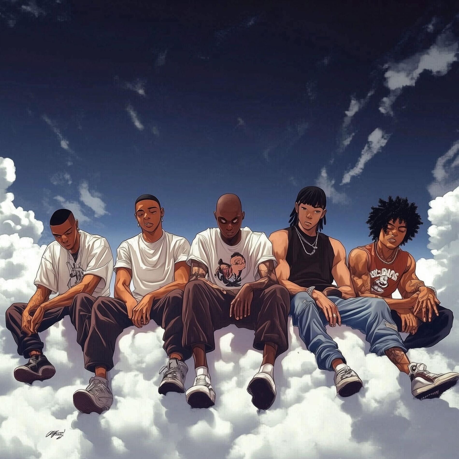 Album cover of SKY GOES UP (feat. Geezy, Kyrome, Fabian & Whyzzy)