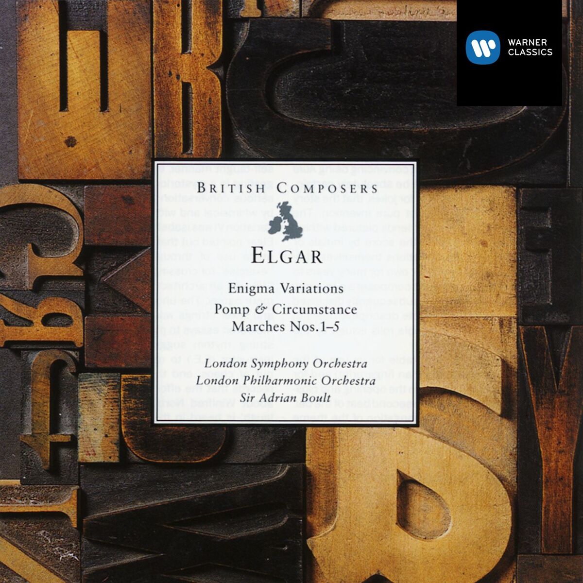 Album cover of Elgar: 5 Pomp and Circumstance Marches, Op. 39: No. 4 in G Major