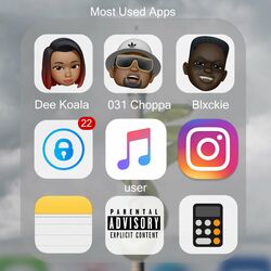 Cover of USER (feat. Blxckie & Dee Koala)