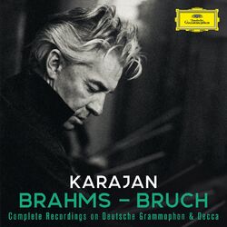 Cover of Karajan A-Z: Brahms - Bruch