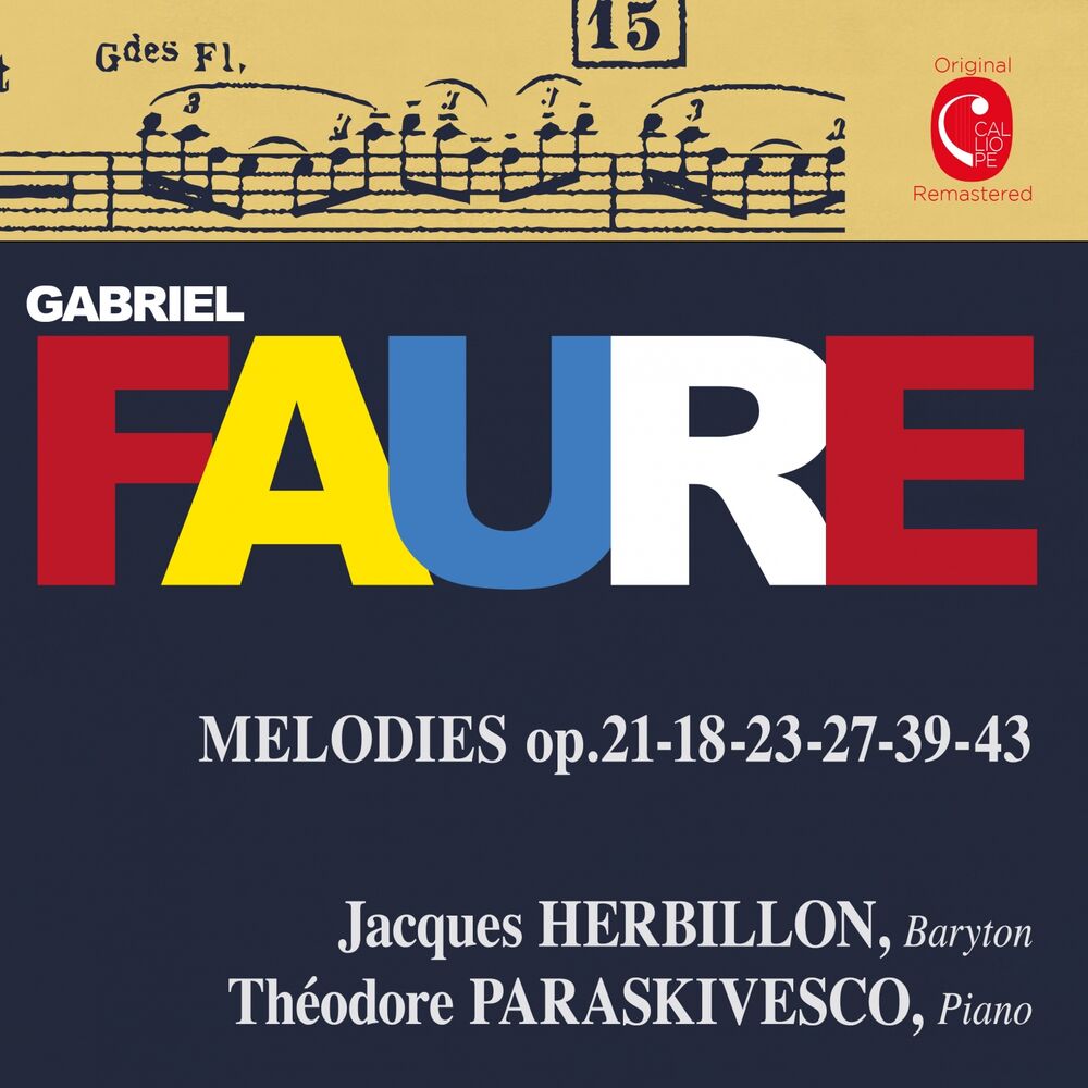 Picture of Fauré: Mélodies, Op. 18, 21, 23, 27, 39 & 43