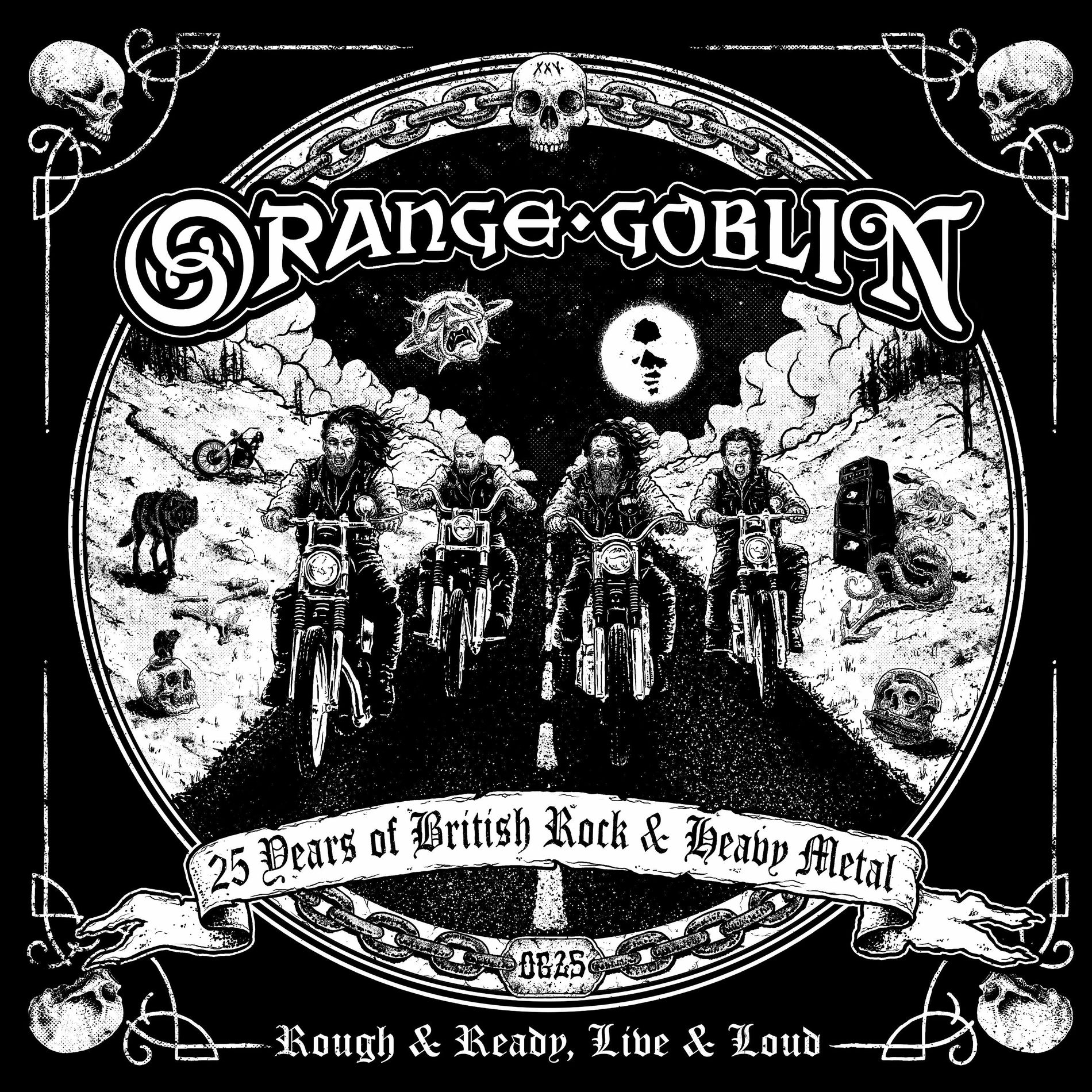 Album cover of Rough & Ready, Live & Loud