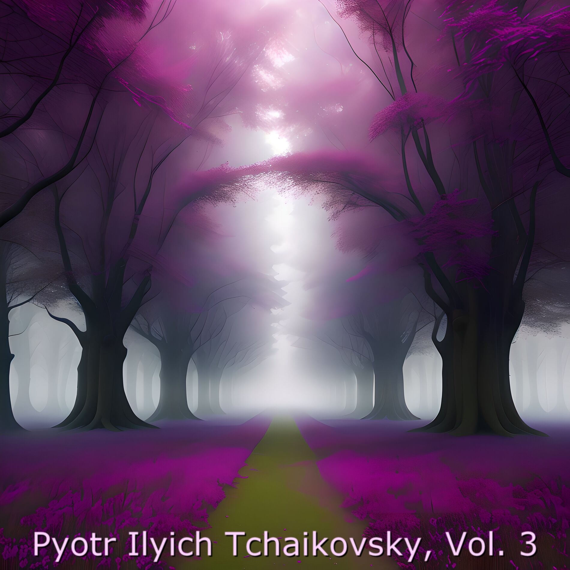 Album cover of Pyotr Ilyich Tchaikovsky, vol. 3
