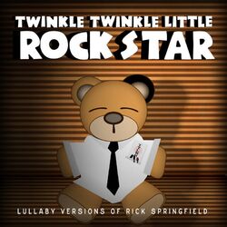 Cover of Lullaby Versions of Rick Springfield
