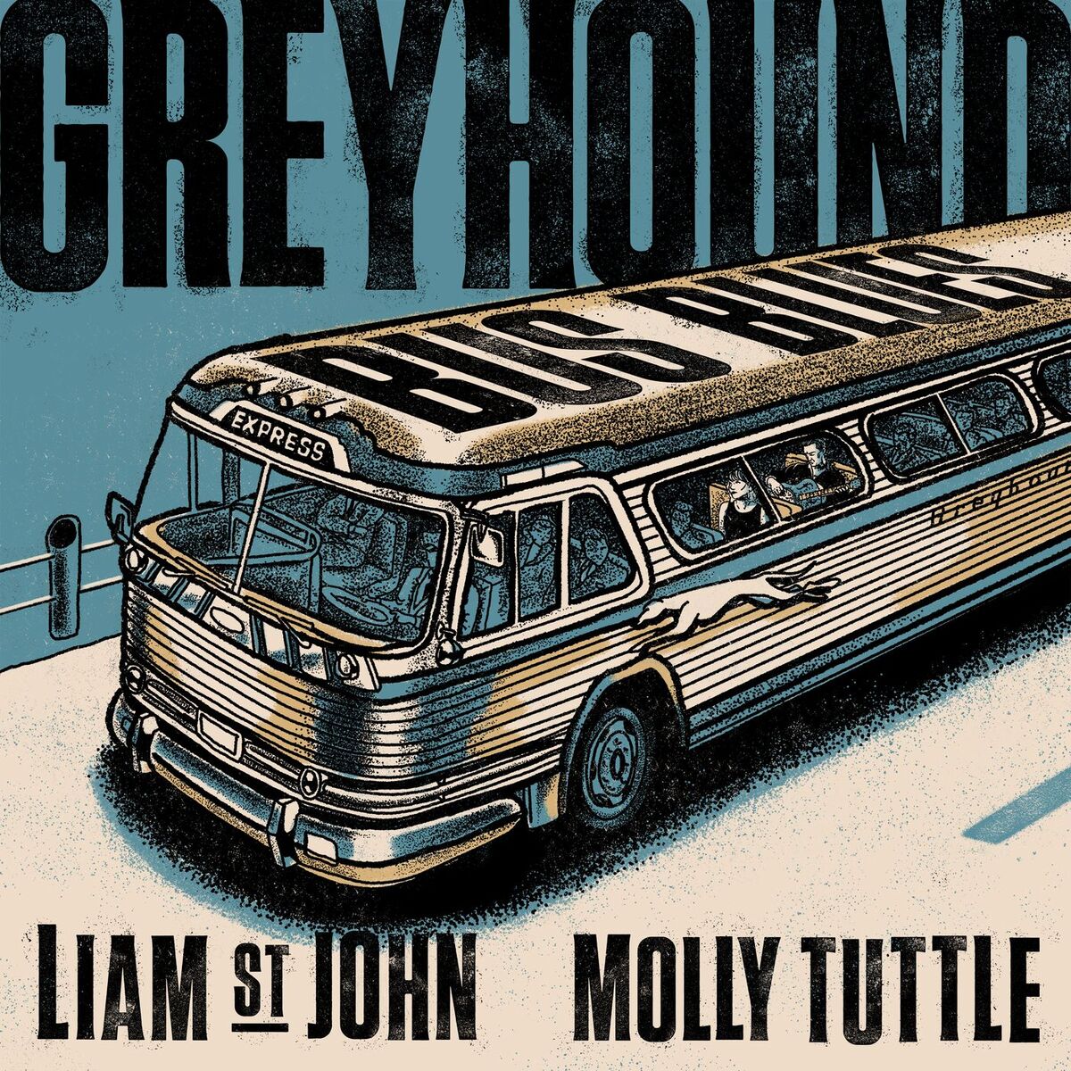 Album cover of Greyhound Bus Blues