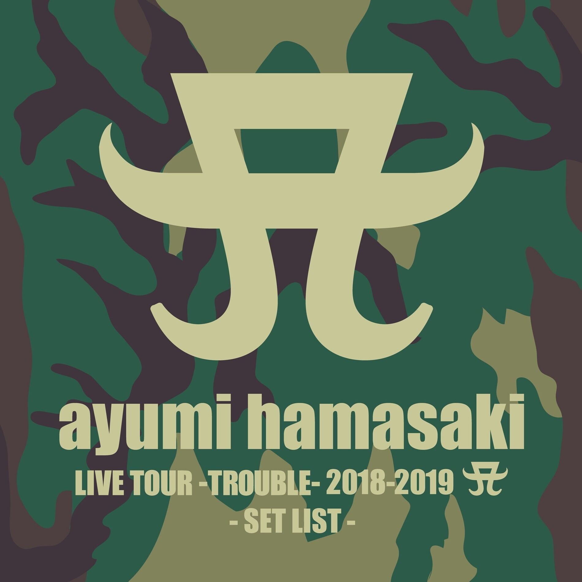 Album cover of ayumi hamasaki LIVE TOUR -TROUBLE- 2018-2019 A SET LIST