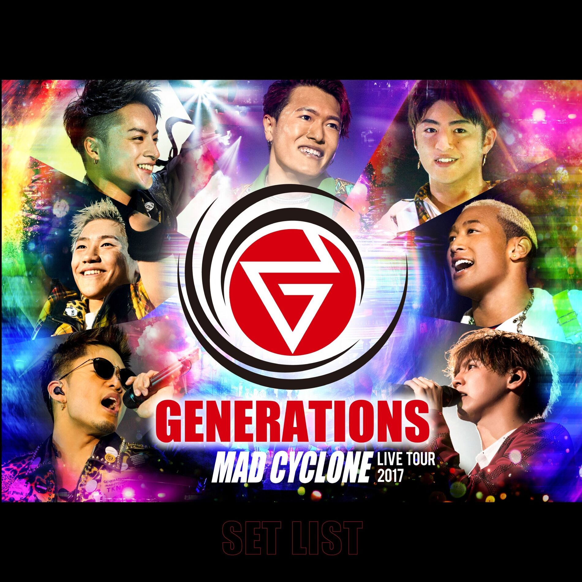 Album cover of GENERATIONS LIVE TOUR 2017 MAD CYCLONE SET LIST