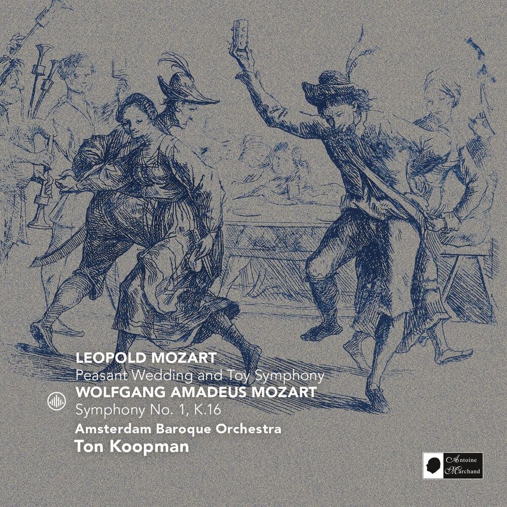 Picture of Leopold Mozart & Wolfgang Amadeus Mozart