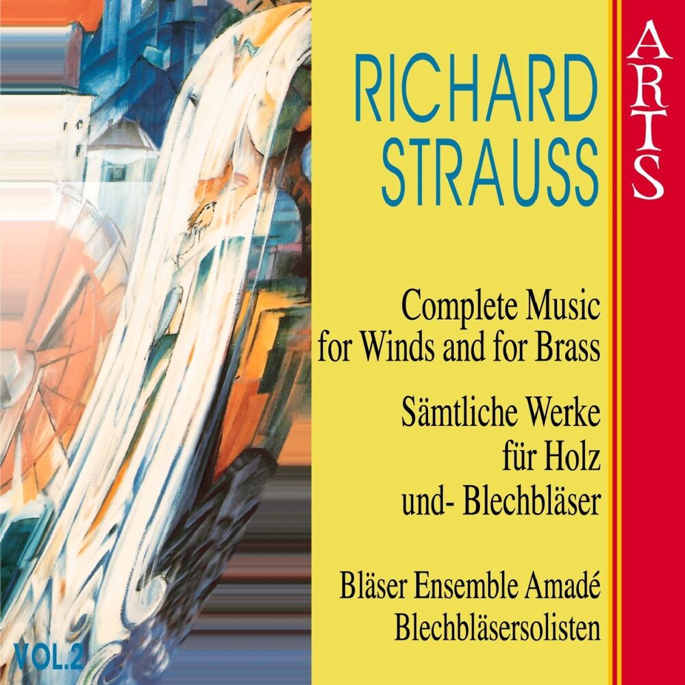 Picture of Strauss: Sämtliche Werke für Holz- und Blechbläser, Vol. 2