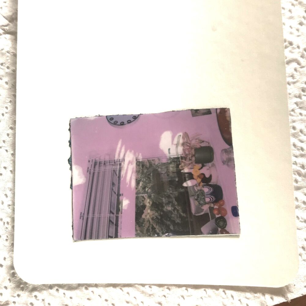 Picture of white noise on the window sill