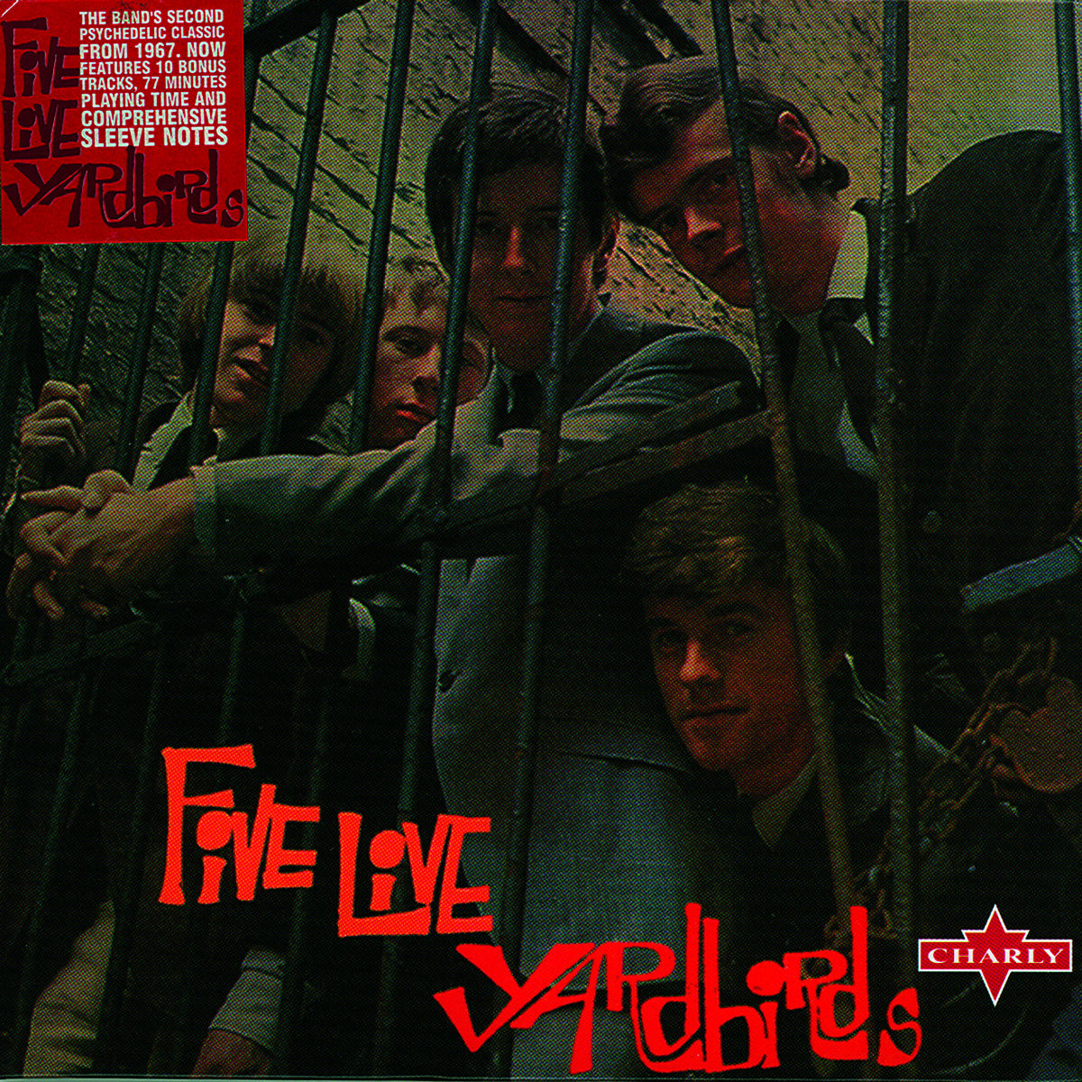 Album cover of Five Live Yardbirds