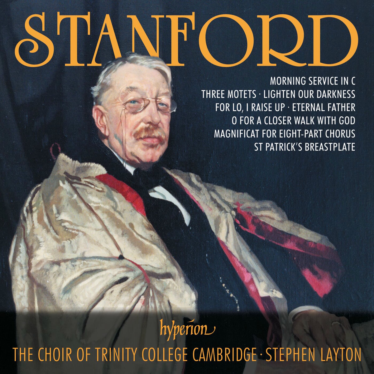 Album cover of Stanford: 3 Motets & Other Choral Music