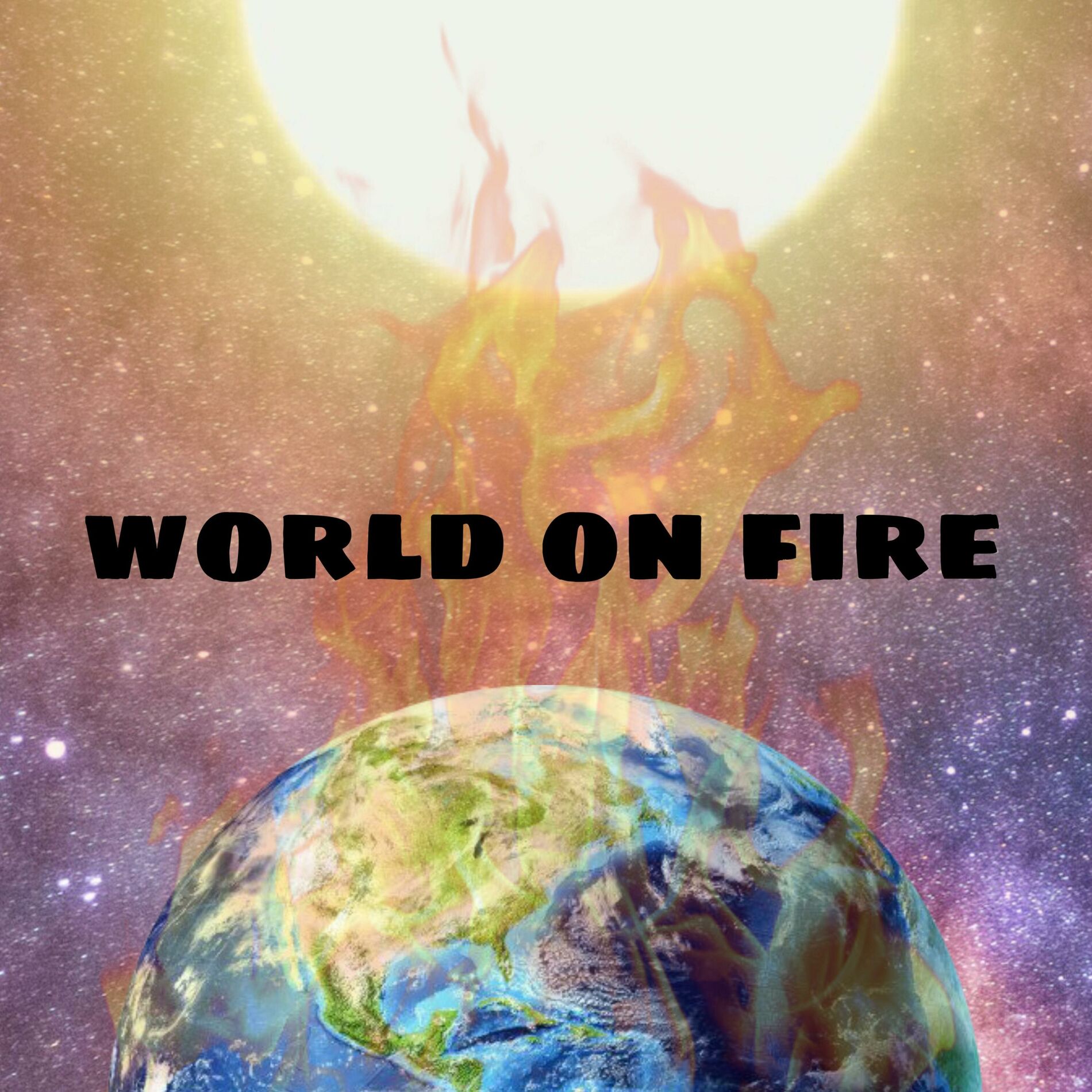 Album cover of world on fire