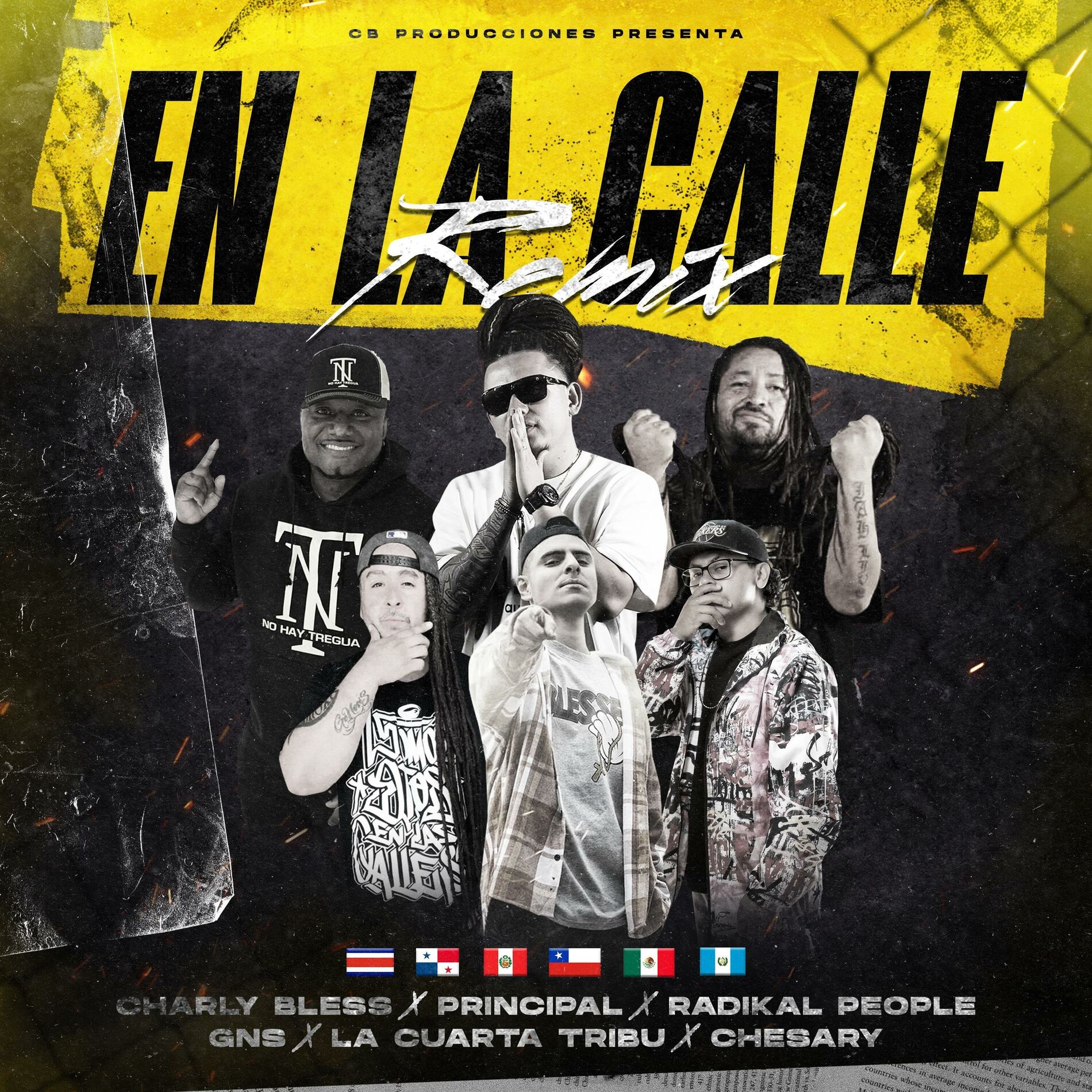 Album cover of En la calle (Radikal People, La cuarta tribu, Chesary, Principal 507 & GNS Remix - Latinoamérica)