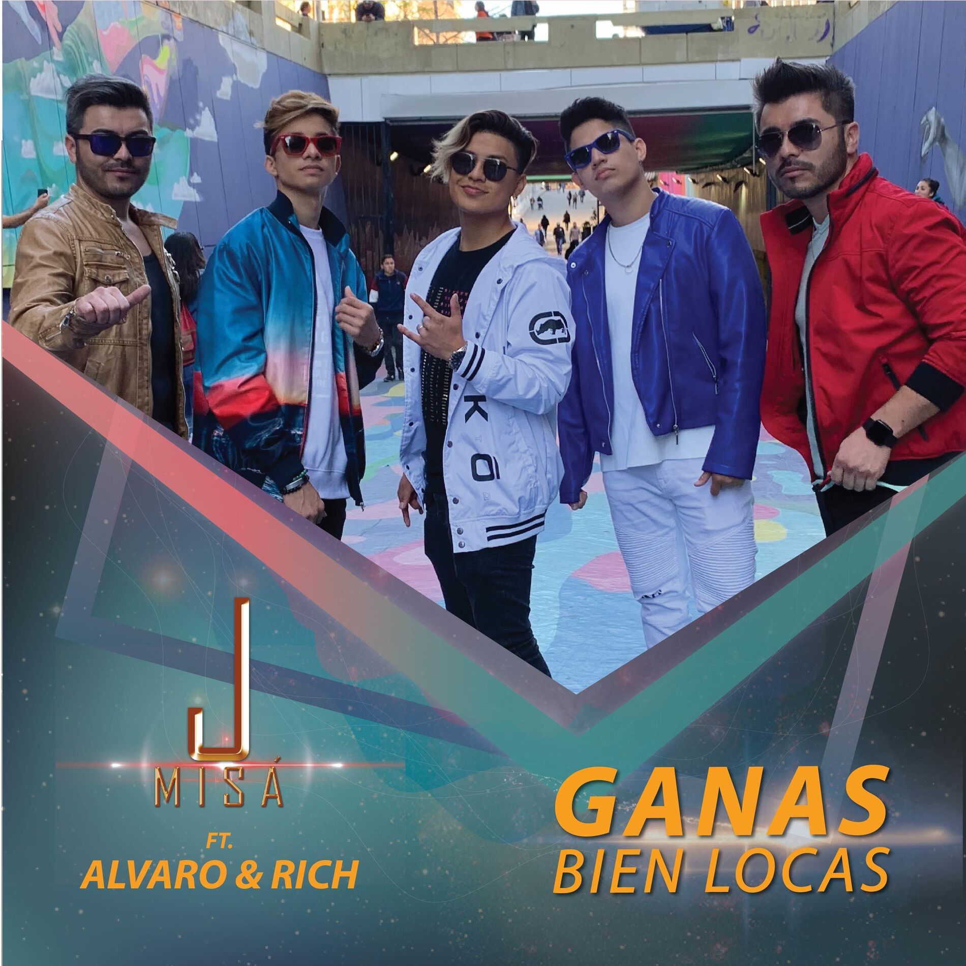 Album cover of Ganas Bien Locas (feat. Alvaro & Rich)