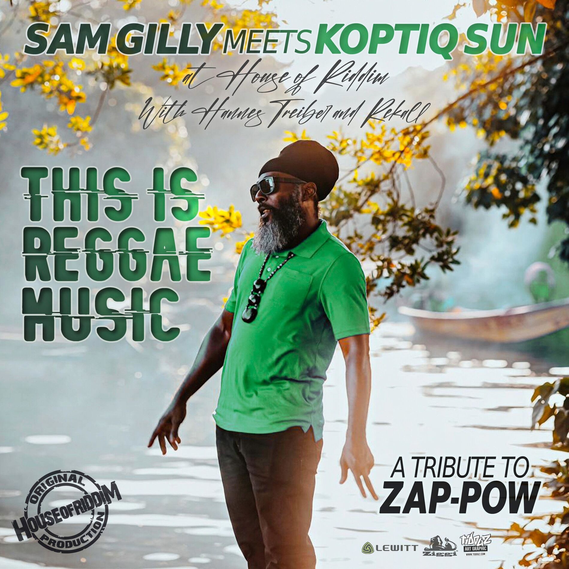 Album cover of This Is Reggae Music, A Tribute To Zap-Pow (feat. Koptiq Sun)