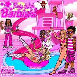 Cover of Party with Barbies
