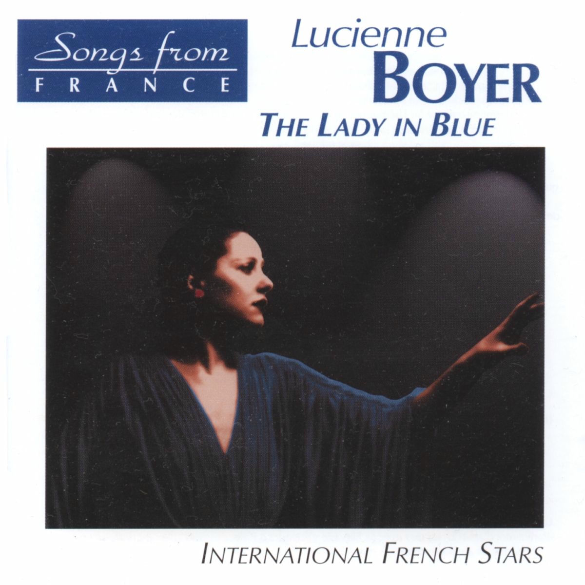 Album cover of Songs from France: The Lady in Blue (International French Stars)