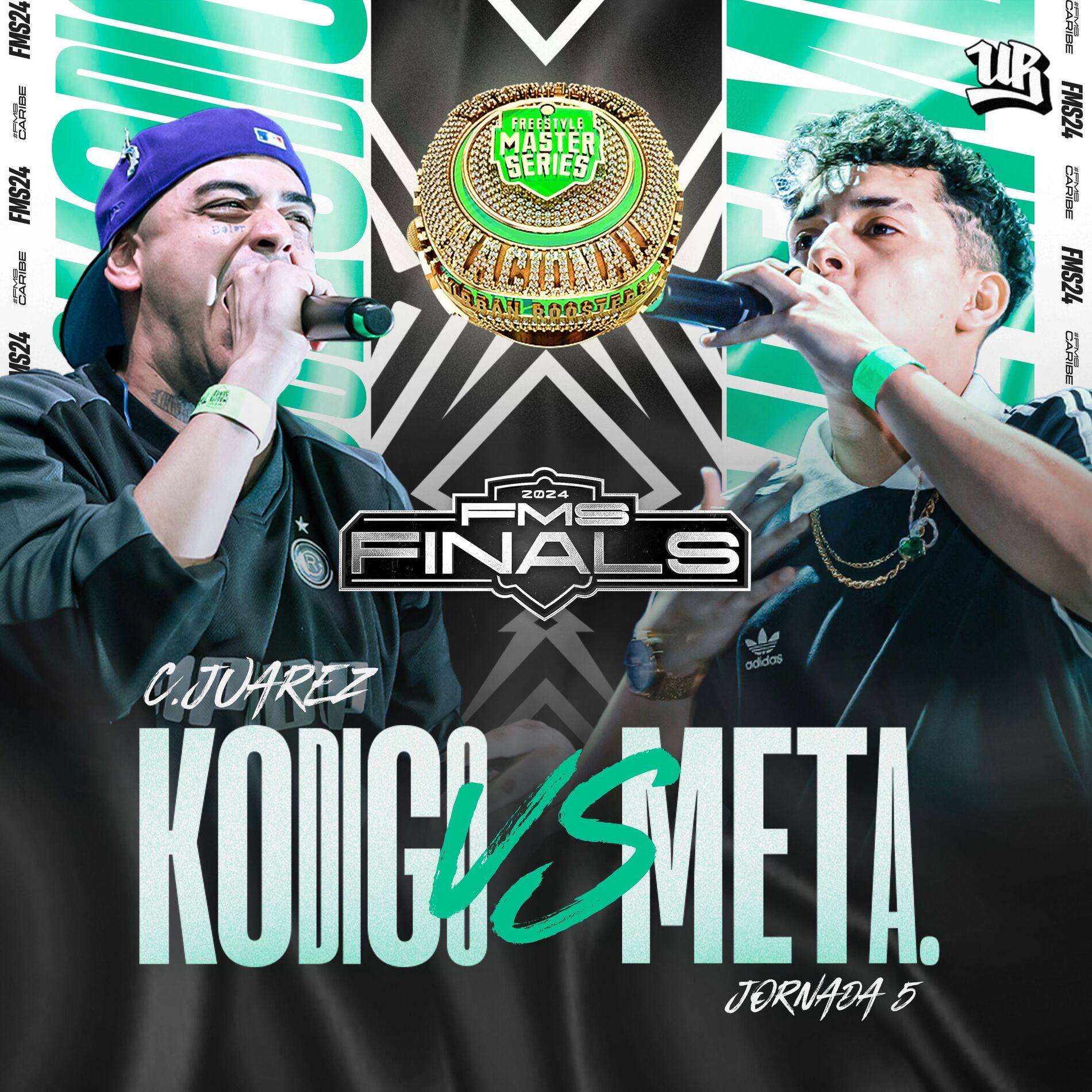 Album cover of Kodigo Vs Metalinguistica - FMS CARIBE T2 24/25 Jornada 5 (Live)
