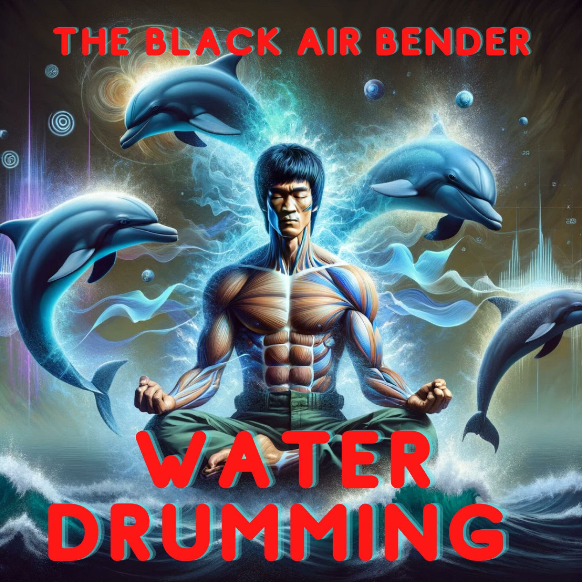 Album cover of Water Drumming x Bruce Lee Guided Breath Journey