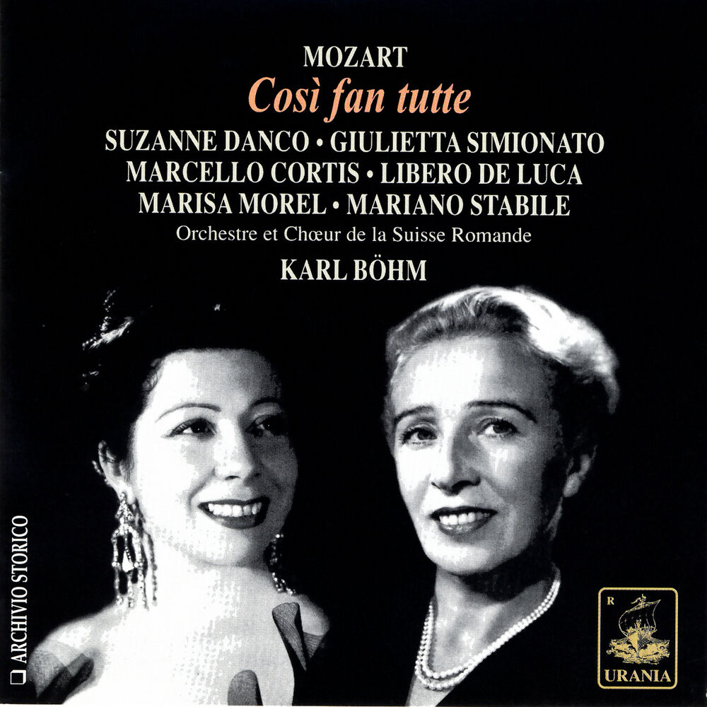 Picture of Mozart: Così Fan Tutte - Danco, Simionato, Stabile