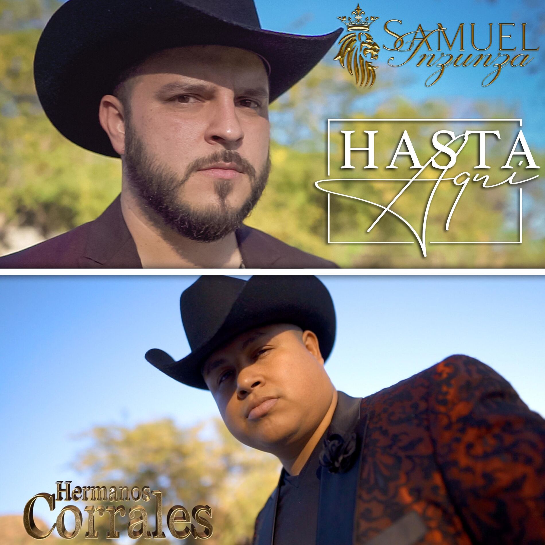 Album cover of Hasta Aquí (feat. Hermanos Corrales)