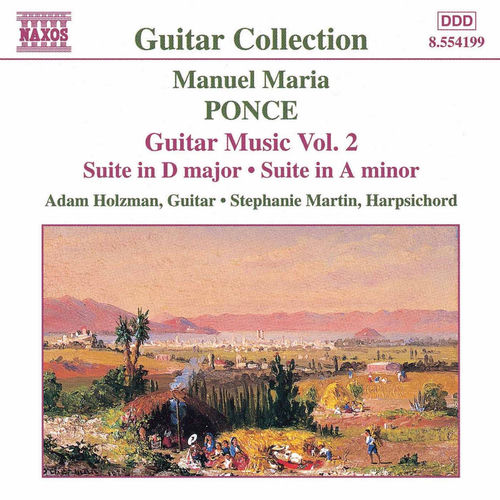 Ponce: Guitar Music, Vol. 2 sleeve