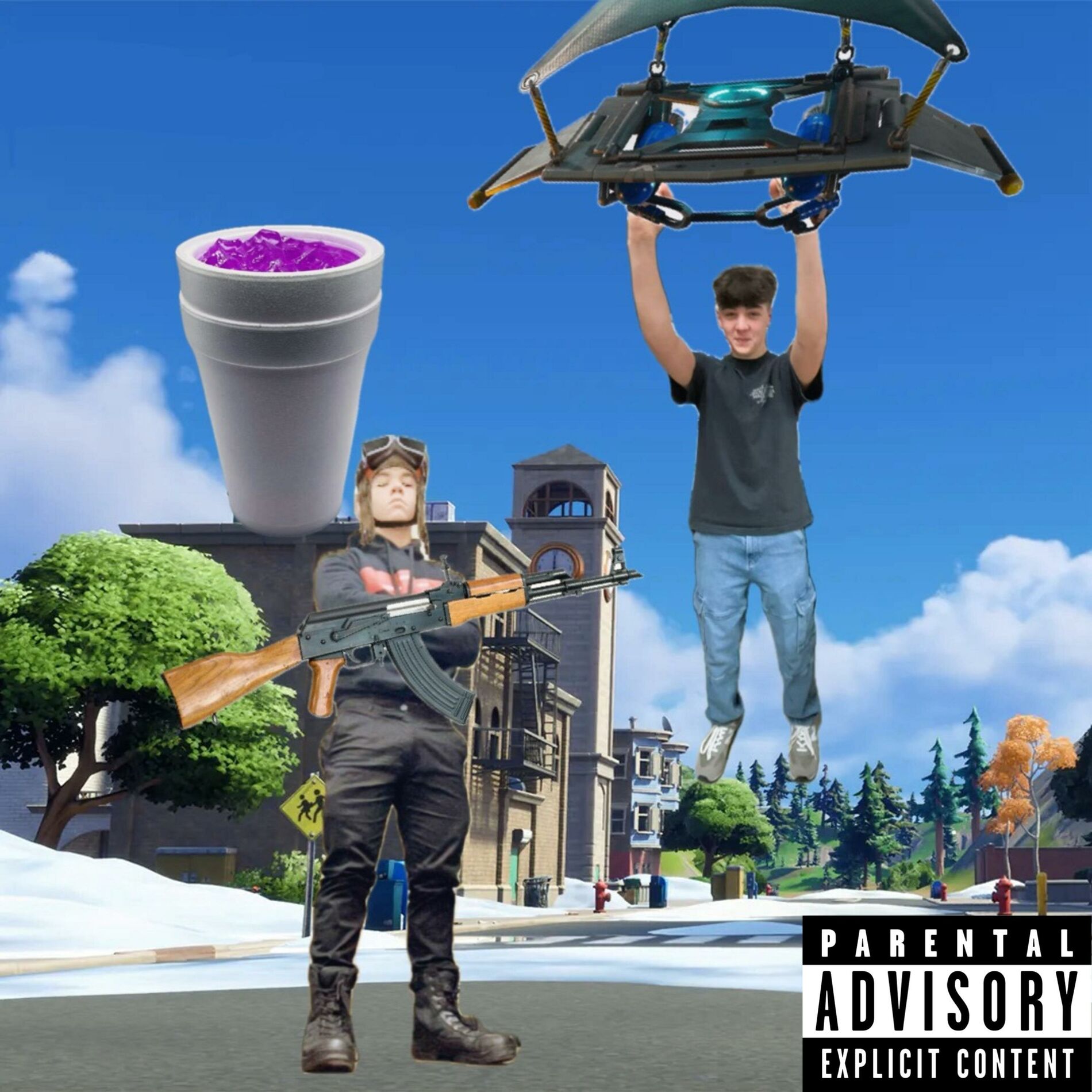 Album cover of me and gang