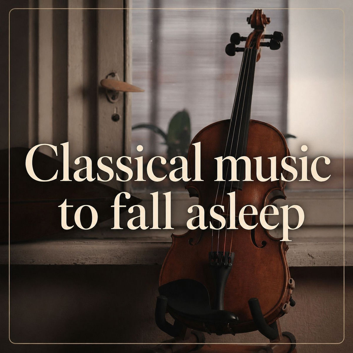 Album cover of Classical music to fall asleep