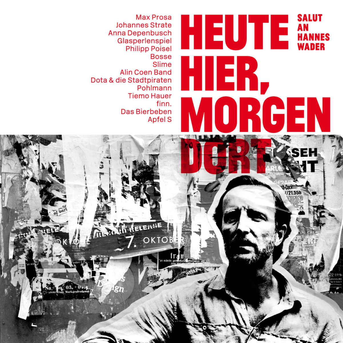 Album cover of Heute hier, morgen dort - Salut an Hannes Wader