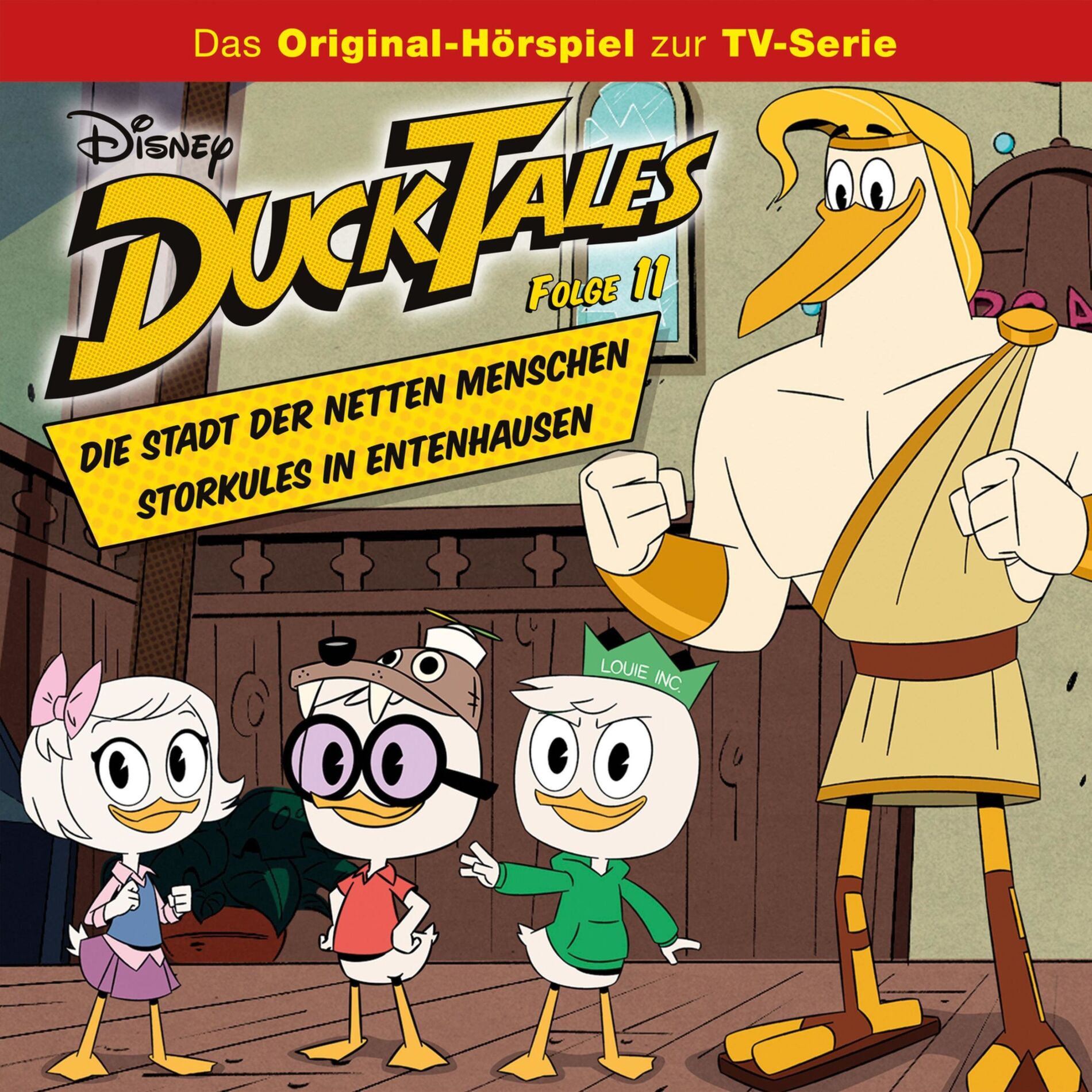 Album cover of 11: Die Stadt der netten Menschen / Storkules in Entenhausen (Hörspiel zur Disney TV-Serie)