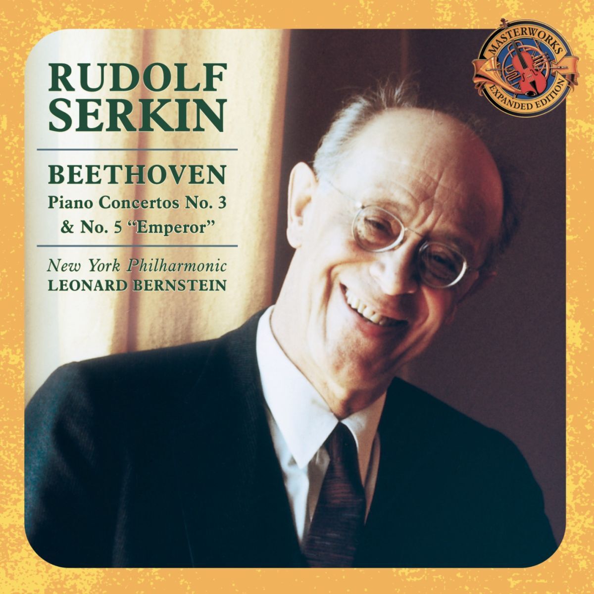 Album cover of Beethoven: Piano Concertos Nos. 3 & 5
