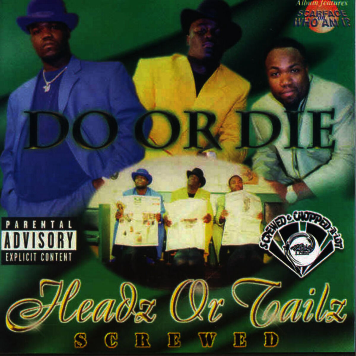 Album cover of Headz or Tailz (Screwed)
